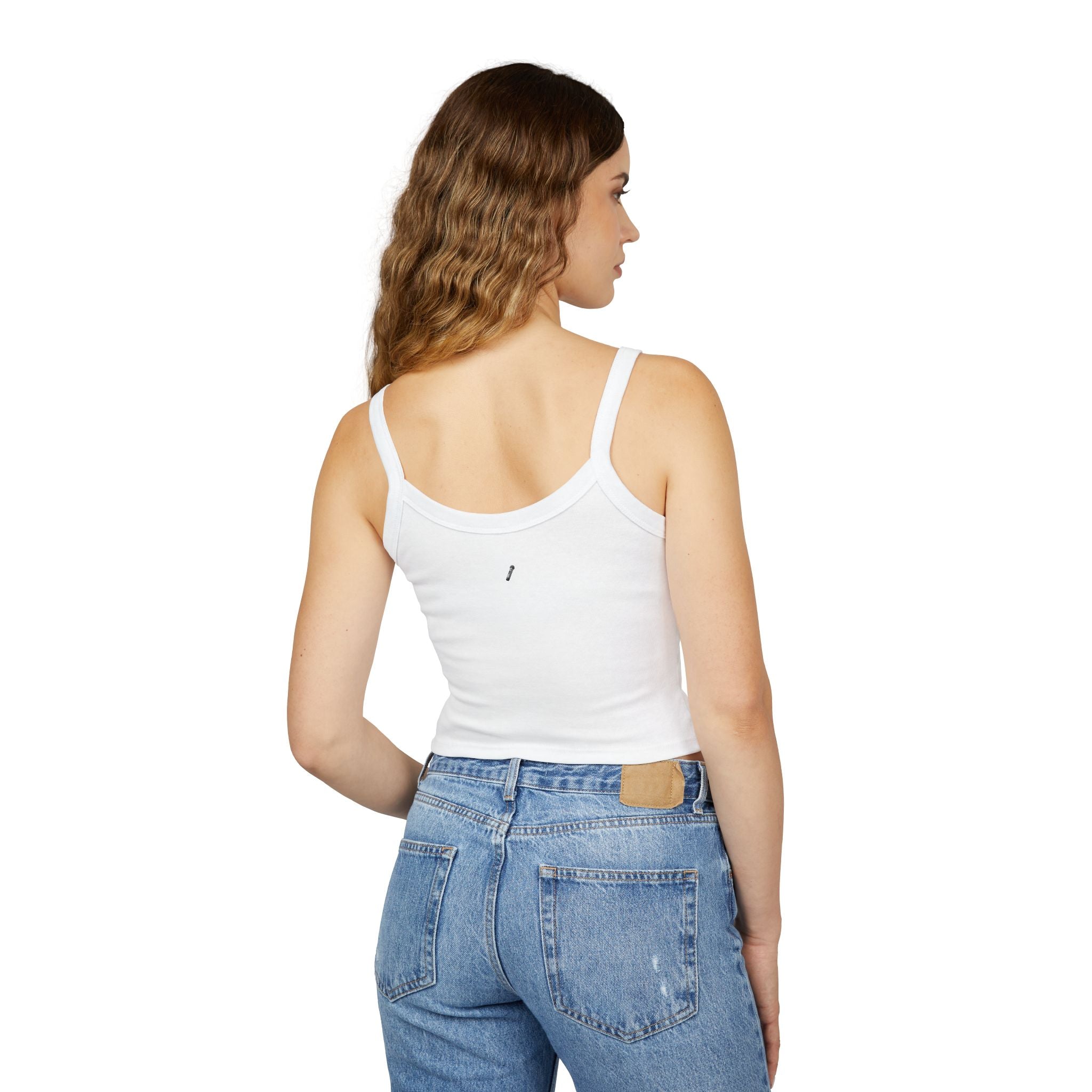 "VJ Ricco"🎤 Women’s Music Vibe Spaghetti Strap Tank – Summer Style, Festival Ready